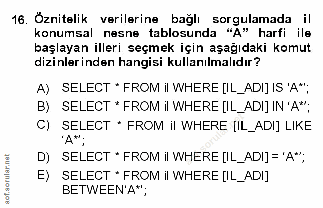 Soru 16