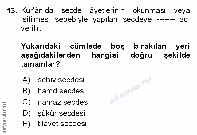 Soru 13