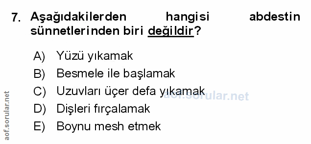 Soru 7