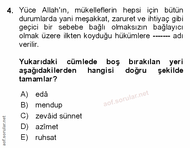 Soru 4