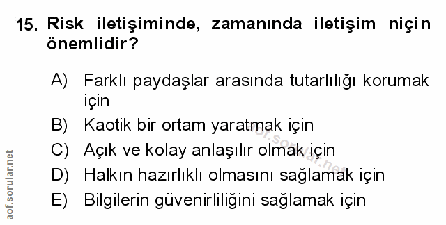 Soru 15