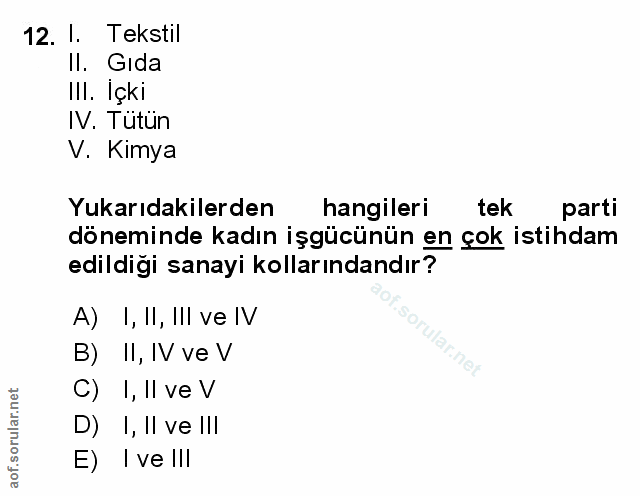 Soru 12