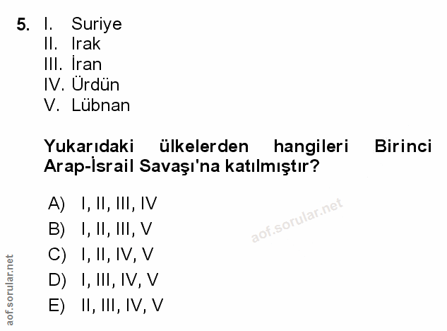 Soru 5