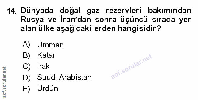 Soru 14