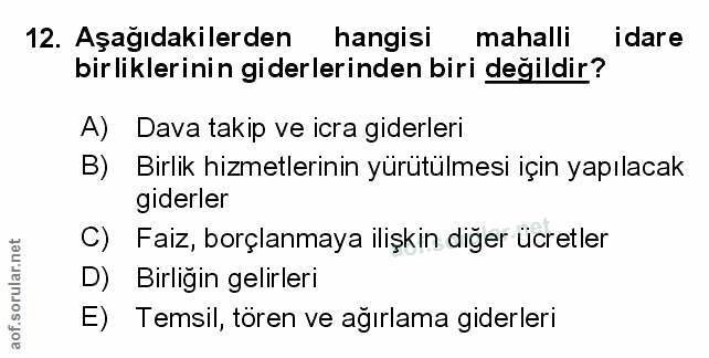 Soru 12
