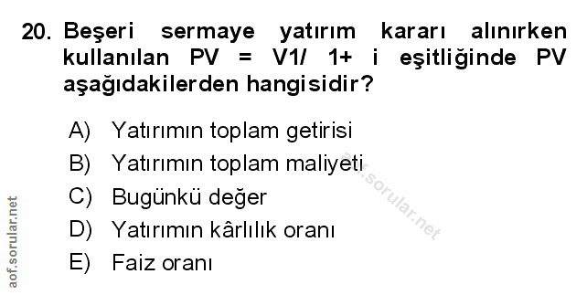Soru 20