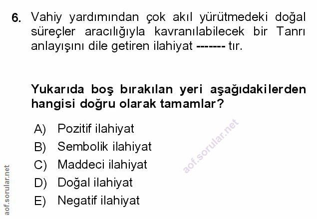 Soru 6