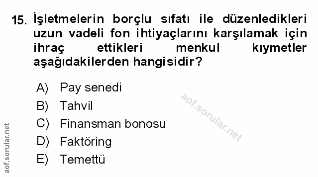 Soru 15