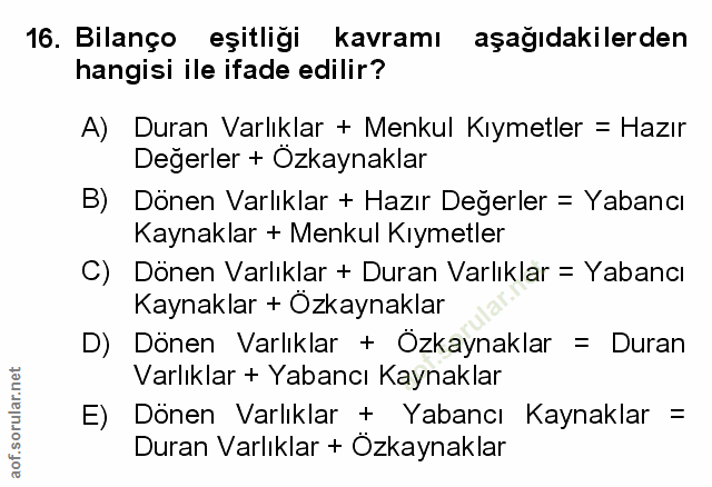 Soru 16