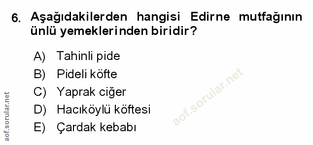 Soru 6