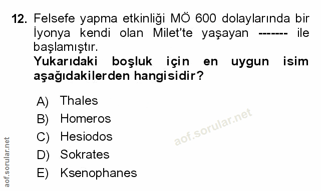 Soru 12