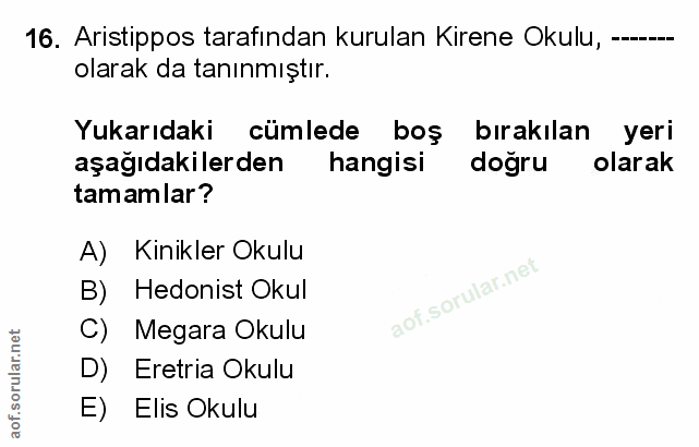 Soru 16