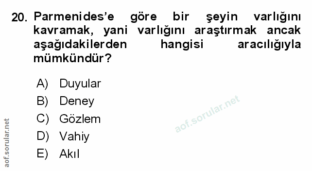 Soru 20