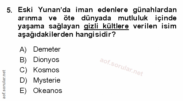Soru 5