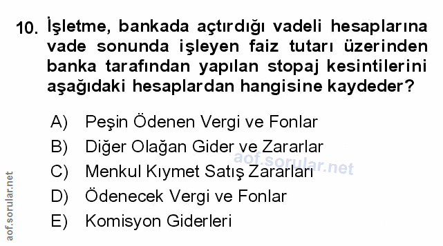 Soru 10