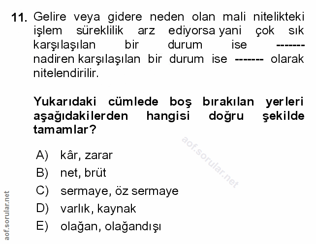 Soru 11