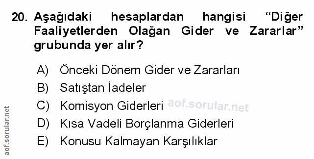 Soru 20