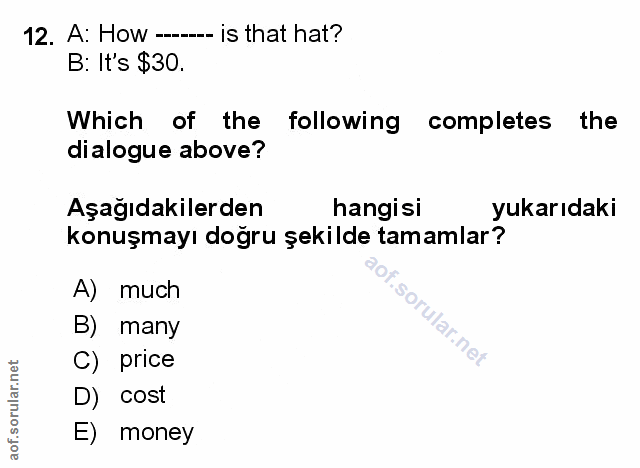 Soru 12