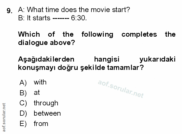 Soru 9