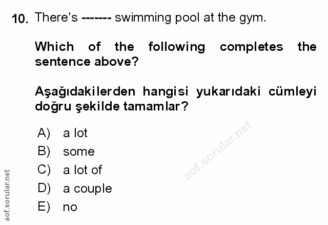 Soru 10