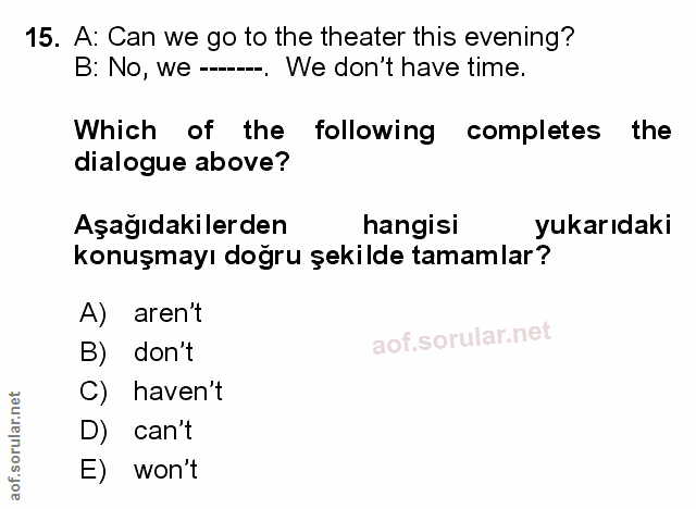Soru 15