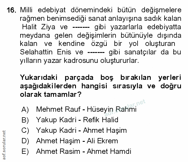 Soru 16