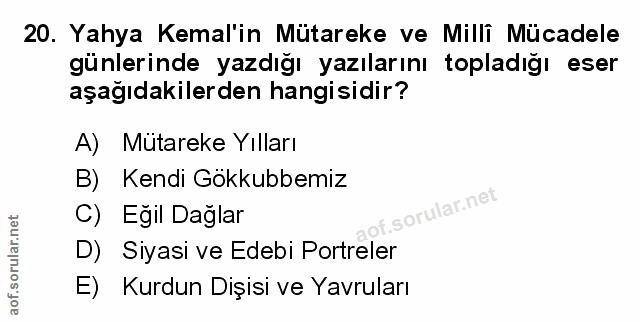 Soru 20