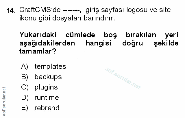 Soru 14