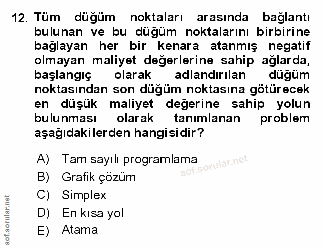 Soru 12