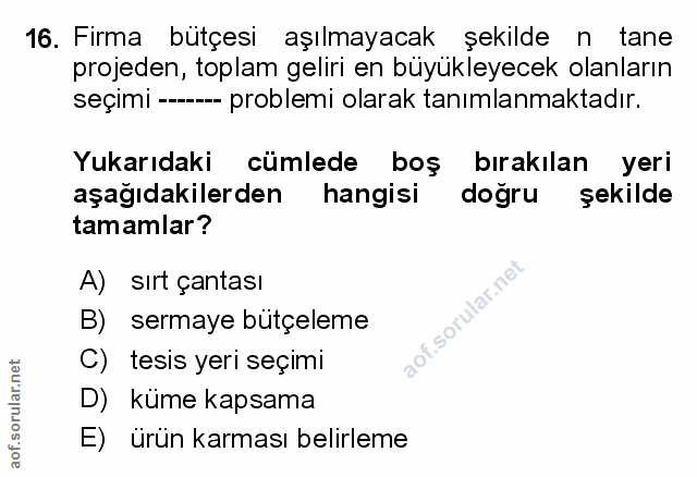 Soru 16