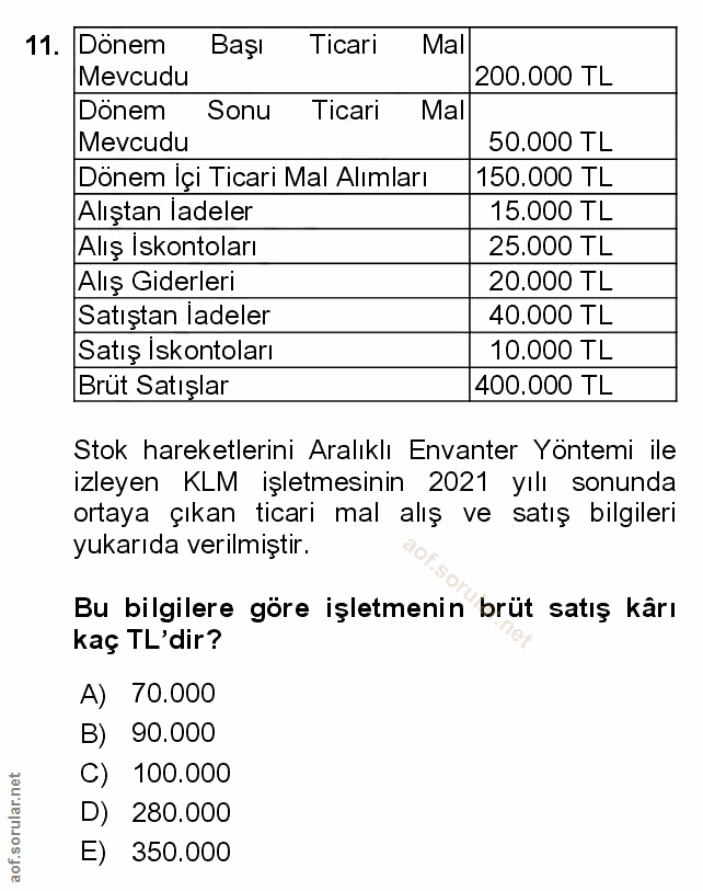 Soru 11