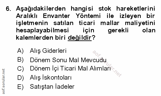Soru 6