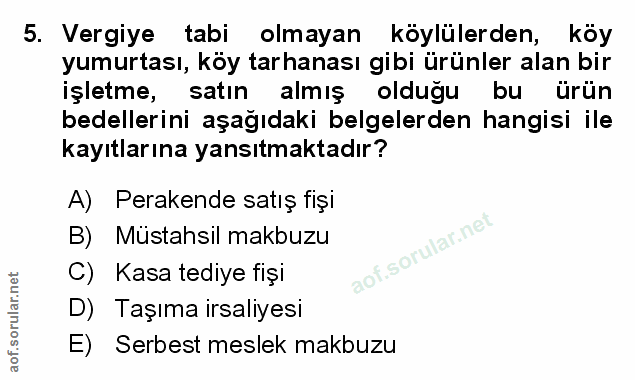 Soru 5