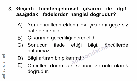 Soru 3