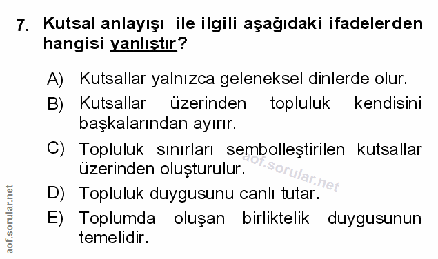 Soru 7
