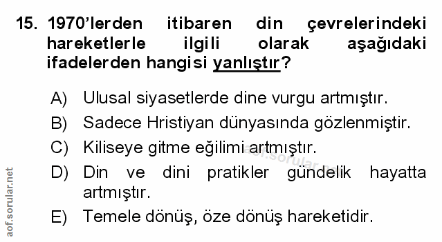 Soru 15