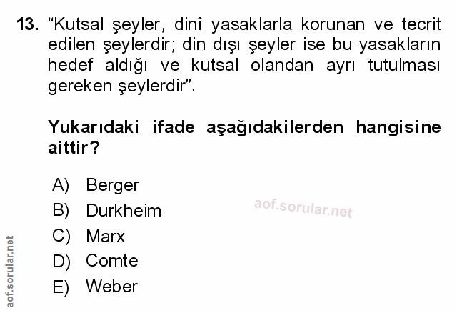Soru 13