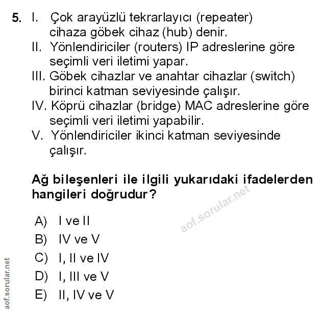 Soru 5