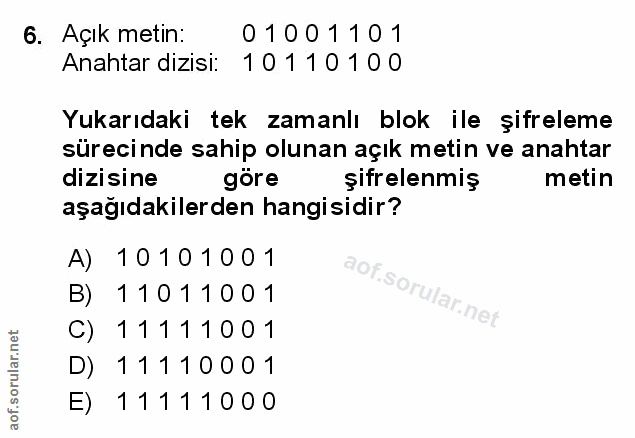 Soru 6