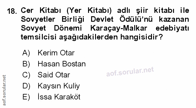 Soru 18