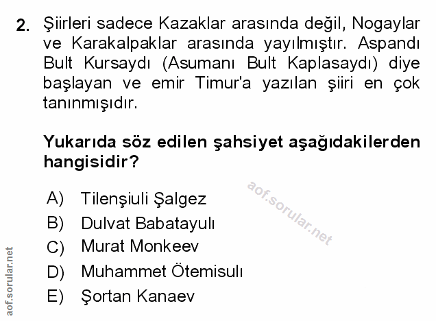 Soru 2