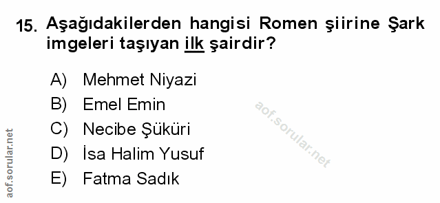 Soru 15