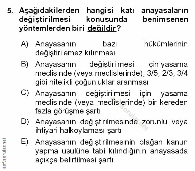Soru 5