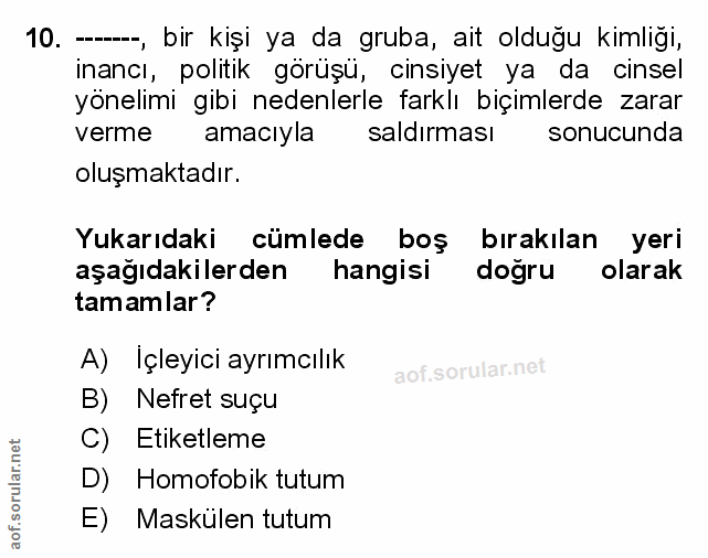 Soru 10