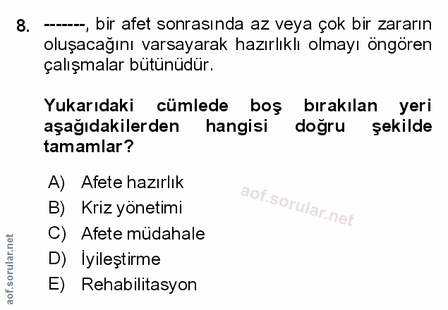 Soru 8