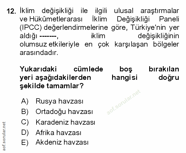 Soru 12