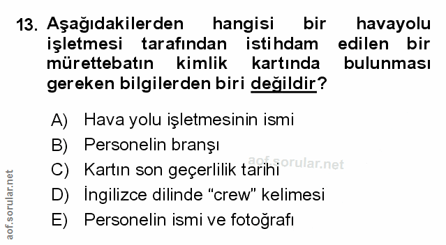 Soru 13
