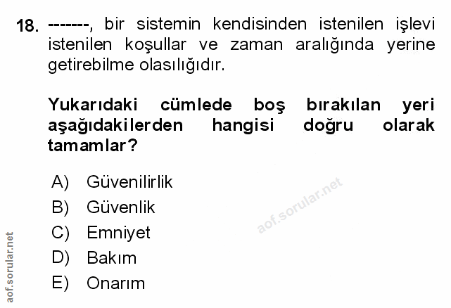 Soru 18