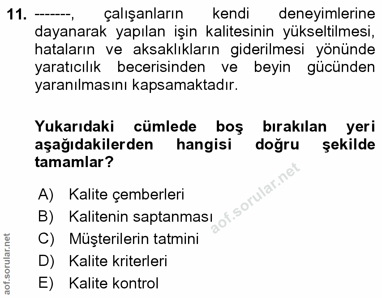 Soru 11