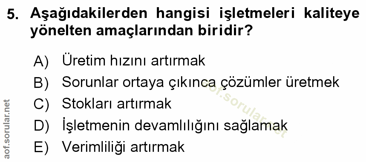 Soru 5
